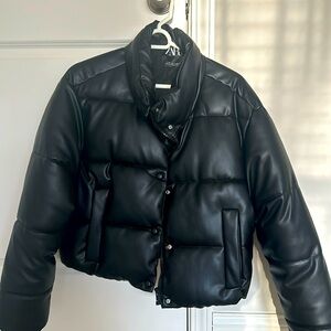 Brand new Zahra leather jacket